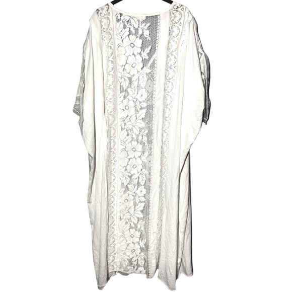 NWOT Rare Free People Set the Table Kaftee Lace Kaftan Coverup Dress - Picture 6 of 14